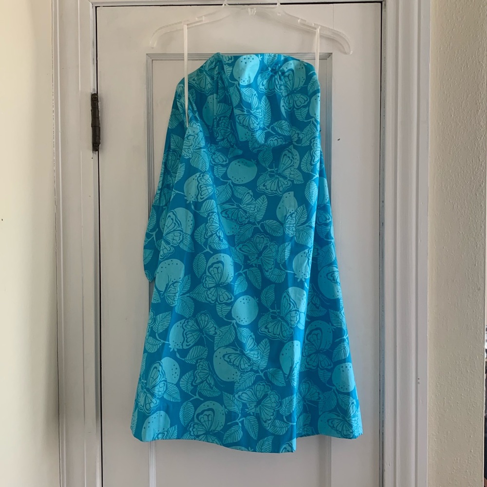 Lilly Pulitzer classic strapless dress